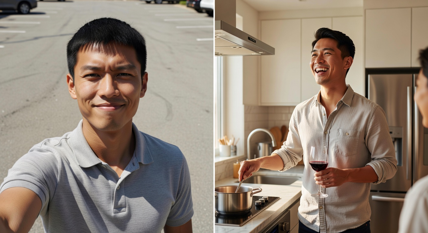 Before and After AI transformation