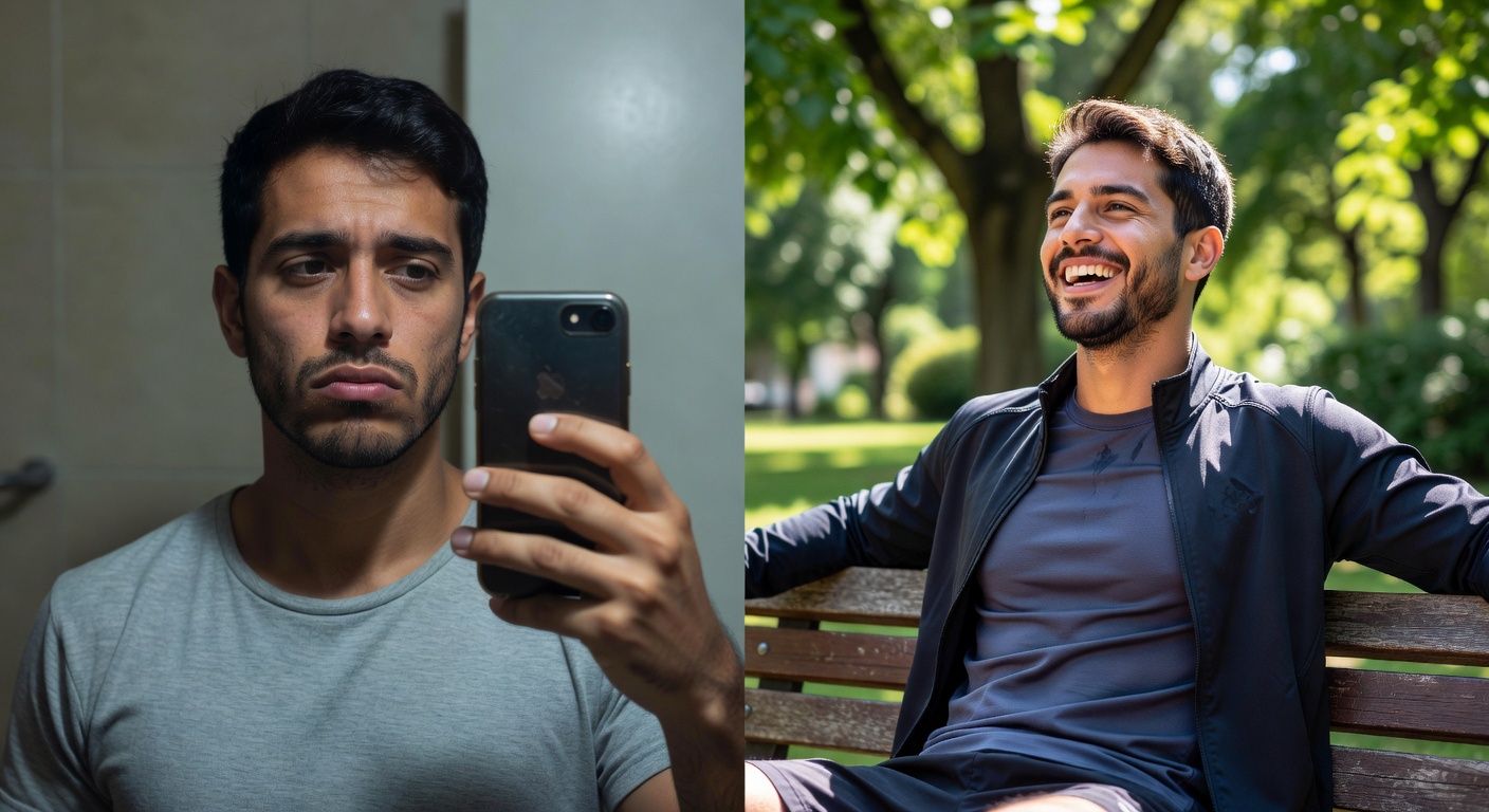 Before and After AI transformation