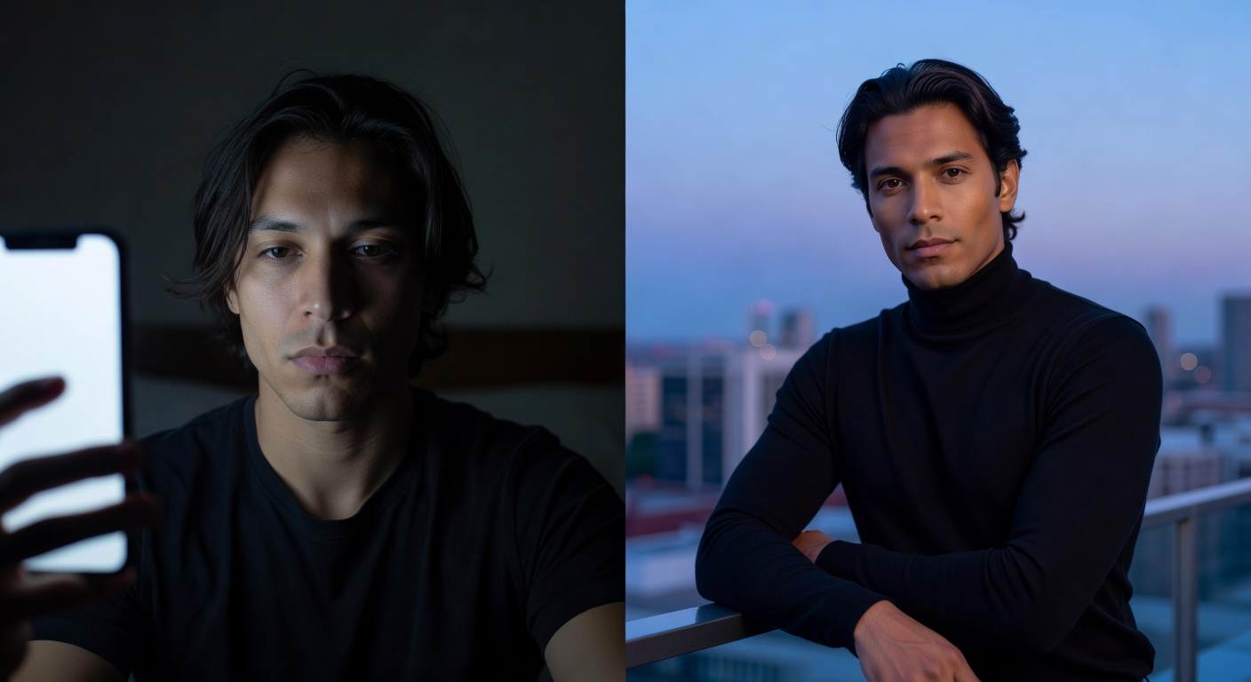 Before and After AI transformation